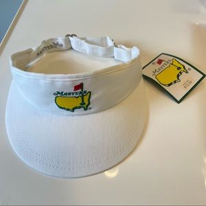 Vintage NWT American Needle Masters Tournament Golf Visor Adjustable